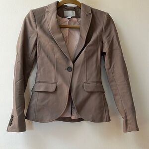 H&M | Taupe Brown Fitted Blazer Size 2